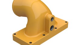 197-0416:Коленчатый патрубок впуска воздуха