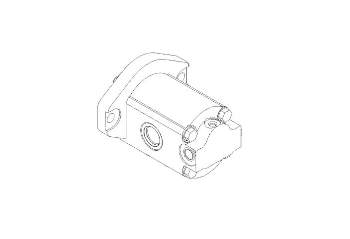 216-6163:Гидравлический двигатель вентилятора