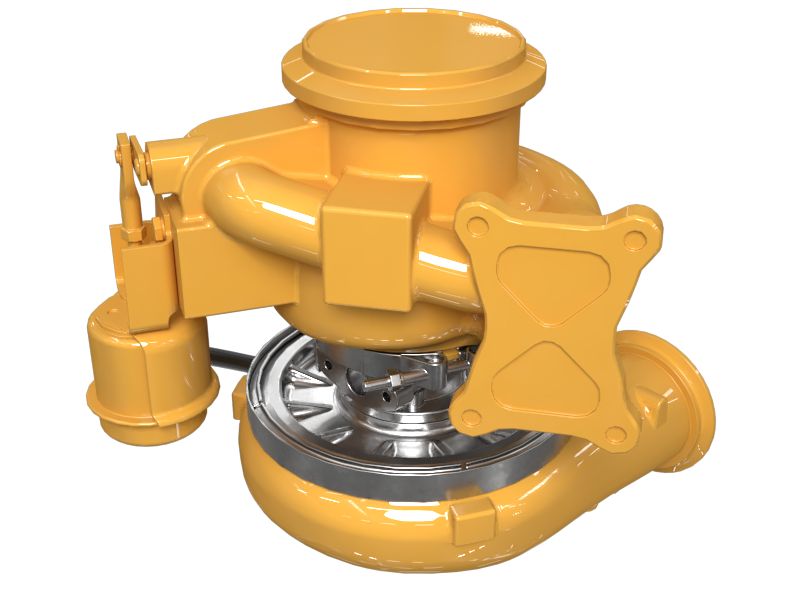 529-6642:БЛОК ОСНОВНОГО ТУРБОКОМПРЕССОРА