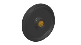 468-7297:Направляющее колесо гусеничной ленты со втулкой