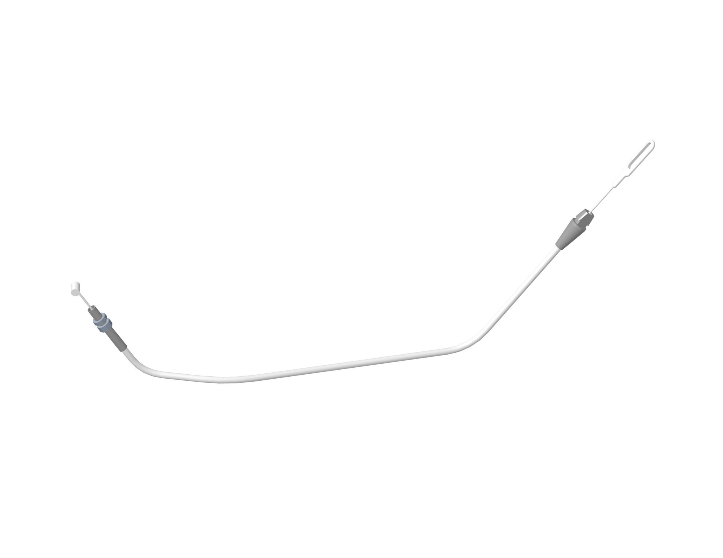 448-9307:Трос механизма тянуще-толкающего типа длиной 549,5 мм