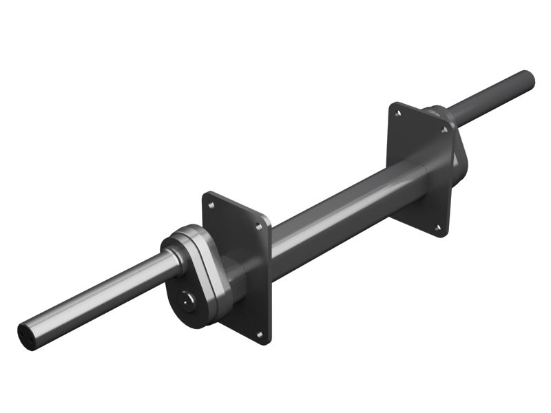 257-7385:Передняя ось в сборе