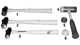 1B-7810:Молот с шаровым бойком на 24 унции