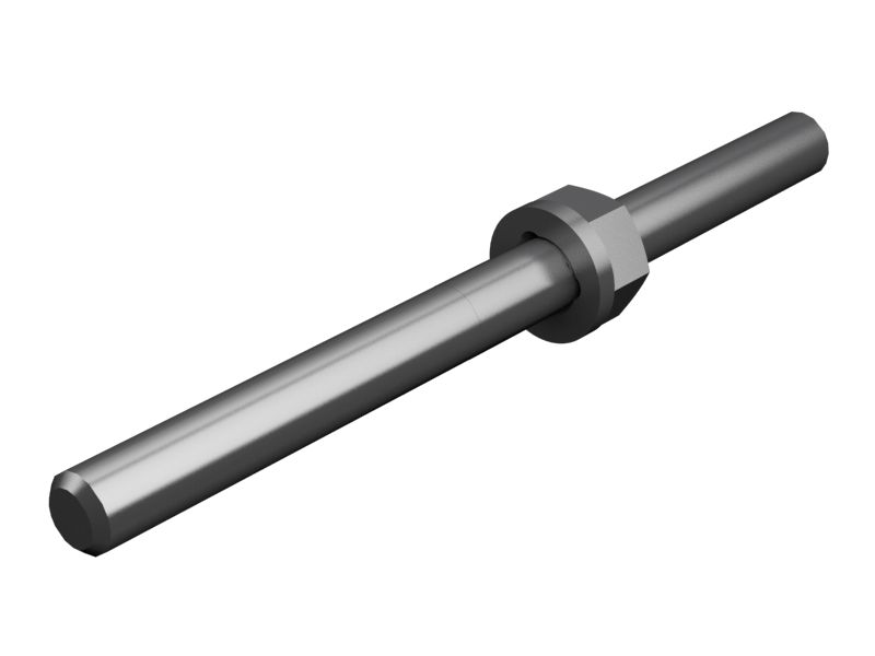 238-6777:Прямой стальной стержень коромысла длиной 159,50 мм