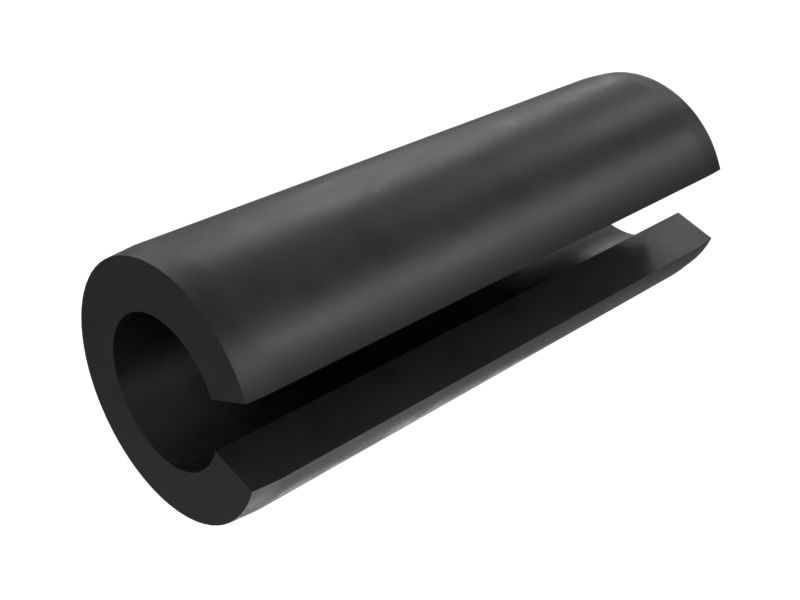 2L-3650:Стальной пружинный палец с пазом, длина 25,40 мм