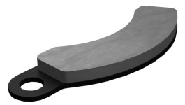 9C-0566:Тормозная накладка в сборе