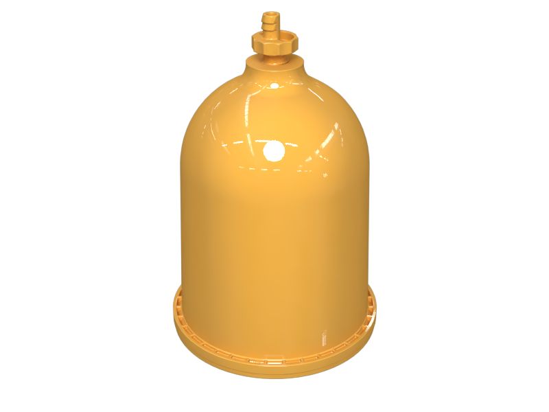 4P-7381:Стакан водоотделителя