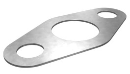 188-6126:Прокладка фланца маслопровода толщиной 0,8 мм