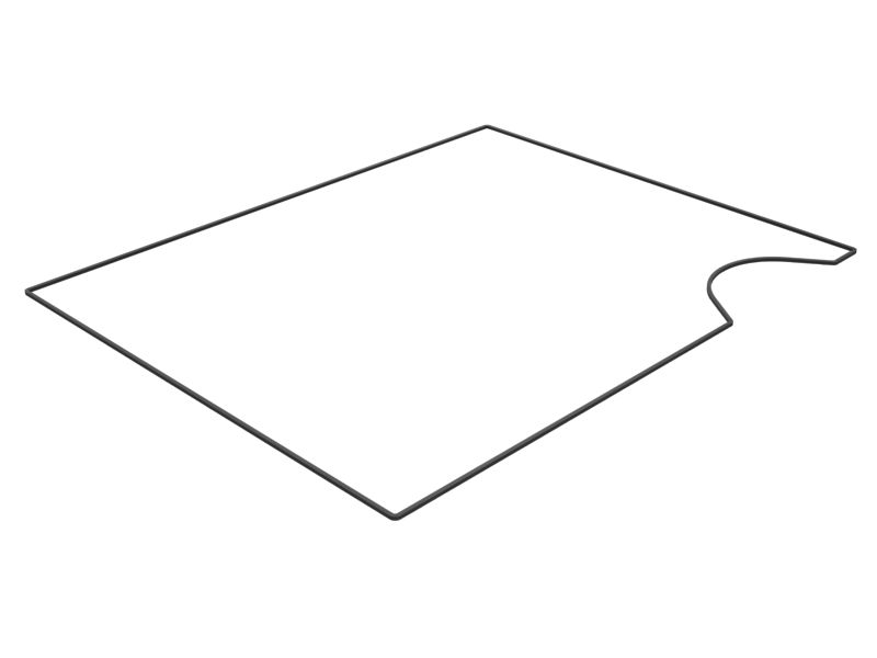 280-0417:Уплотнительная лента толщиной 4,8 мм для стекла окна