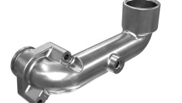 487-5075:Выходной патрубок охладителя выхлопных газов