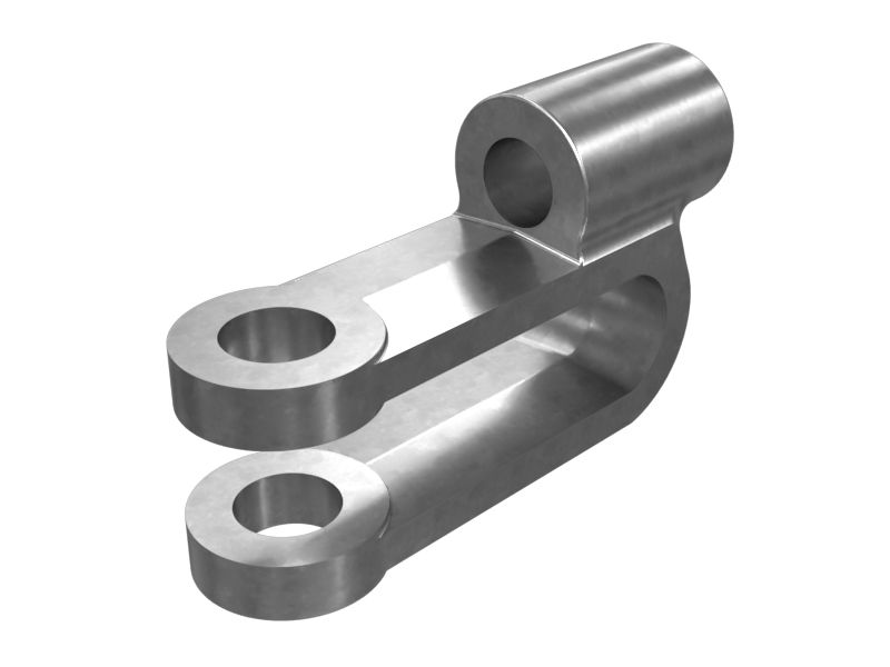 2K-0400:Головка шатуна вилки с резьбой 3/8-24