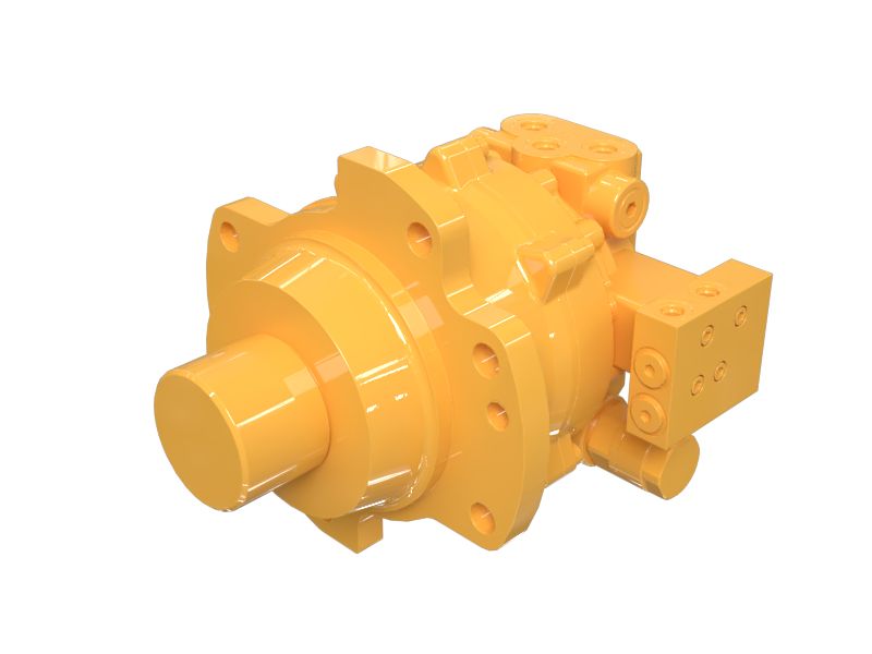 284-0879:Группа привода, механизм поворота платформы