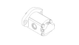 216-6163:Гидравлический двигатель вентилятора