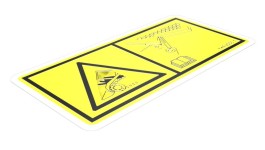 384-2556:НАКЛЕЙКА С ПРЕДУПРЕЖДЕНИЕМ