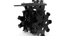 517-6972:Уплотнительное колесо 559 мм (22 дюйма) 1 т, крепление на пальцах