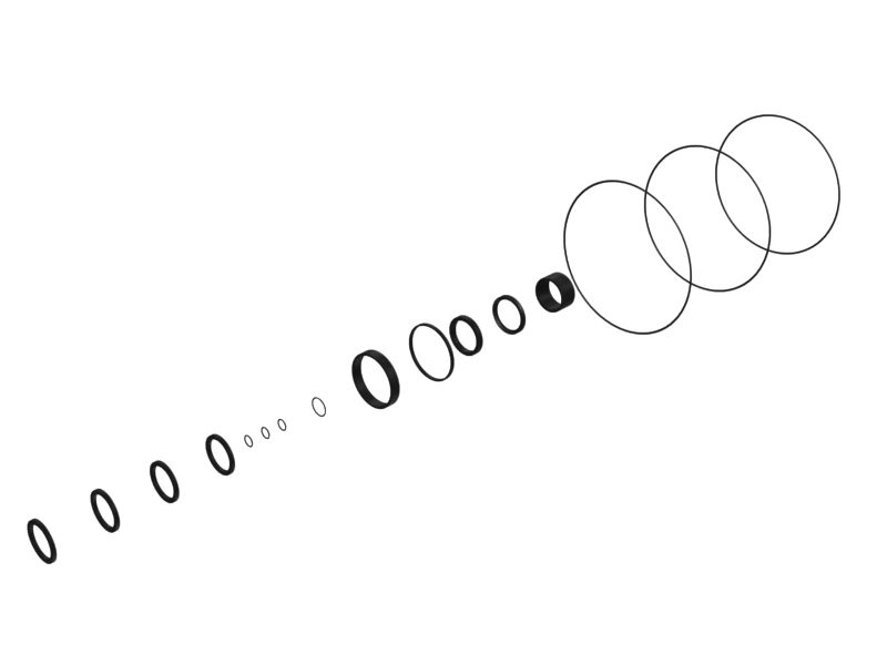 585-5978:Комплект уплотнений для гидроцилиндров