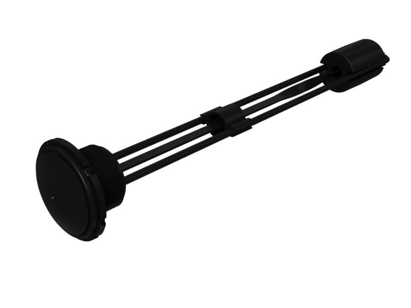 345-4583:Смотровой указатель уровня масла в гидробаке, длина 273,8 мм