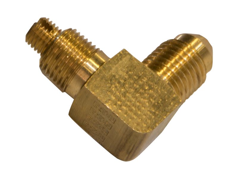 4N-1828:Коленчатый адаптер 7/16" x 1/8" 90°