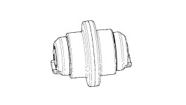 381-3040:Держатель катка в сборе