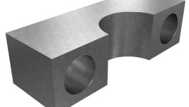 8X-1142:Корпус зажима для одной трубки с внутренним диаметром 31,60 мм