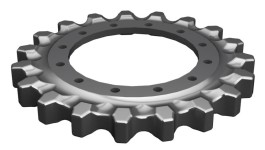 260-6341:Звездочка с внутренним диаметром 230 мм