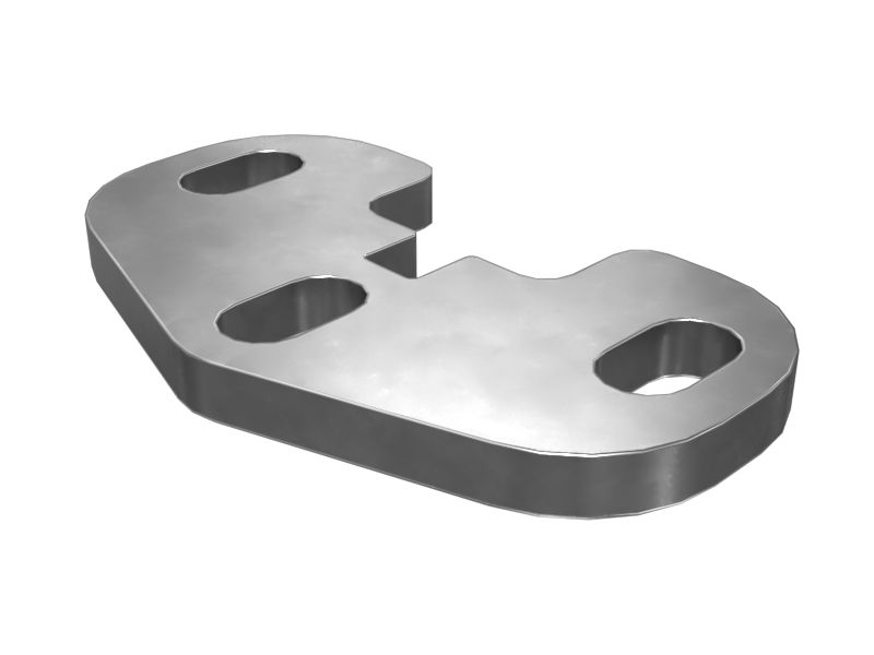 140-8453:Фиксирующая пластина износостойкой ленты толщиной 10 мм