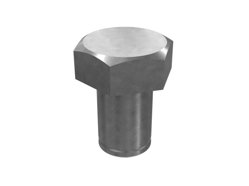 7N-1628:Шестигранная гайка размера 23,81 мм