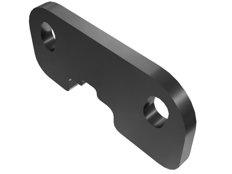 269-8248:Плоский стальной фиксатор длиной 147 мм