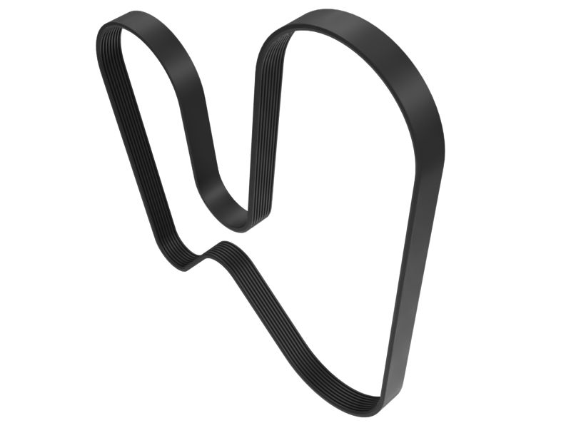 390-0537:Поликлиновый ремень длиной 1847 мм