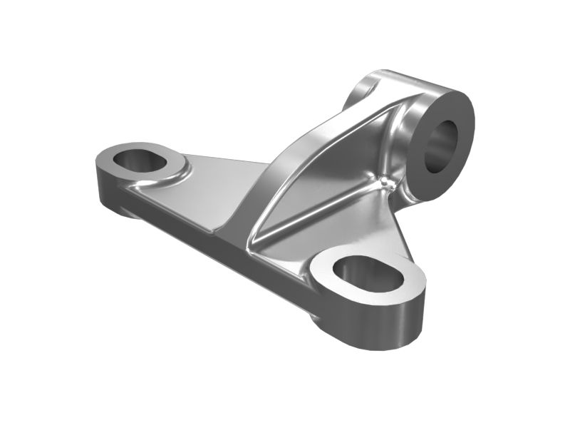 290-1481:Монтажный кронштейн кожуха маслоохладителя