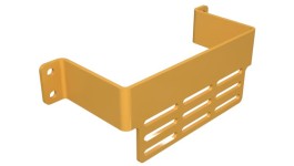 208-3778:Монтажный кронштейн для установки радиоприемник толщиной 4 мм