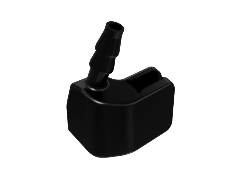 501-7967:Форсунка стеклоочистителя заднего окна кабины длиной 29,7 мм