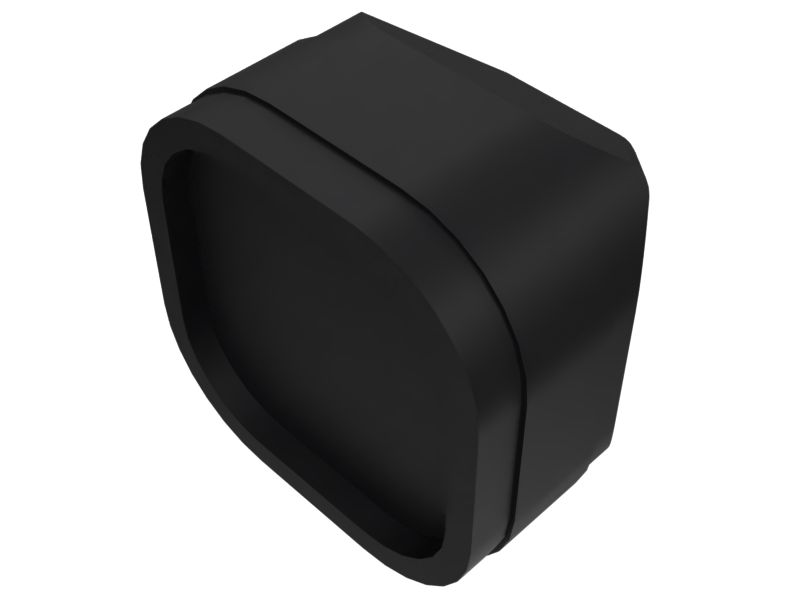 180-1300:Вертикальная передняя фара дальнего света 24 В в пластиковом корпусе