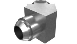 6M-7476:Специальный коленчатый патрубок 45 градусов