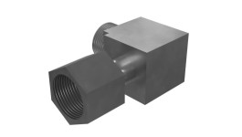 6V-9849:Переходной коленчатый патрубок жидкостной системы