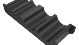 9W-0512:Плоское разрезное резиновое уплотнение жгута проводов