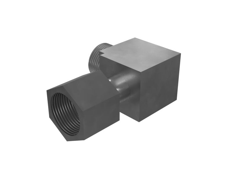 6V-9849:Переходной коленчатый патрубок жидкостной системы