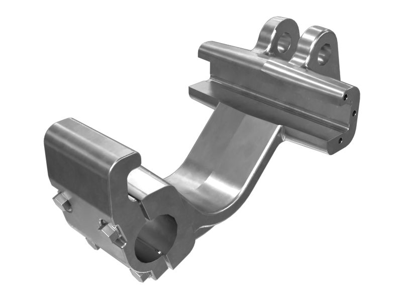 159-8127:Кронштейн цилиндра наклона отвала