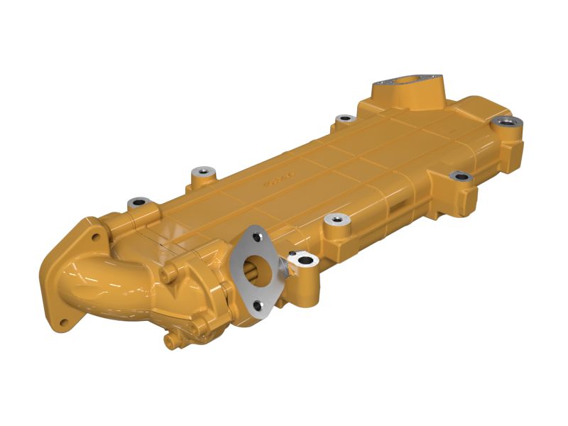 458-8496:Охладитель системы рециркуляции выхлопных газов