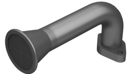 348-8607:Масляный патрубок