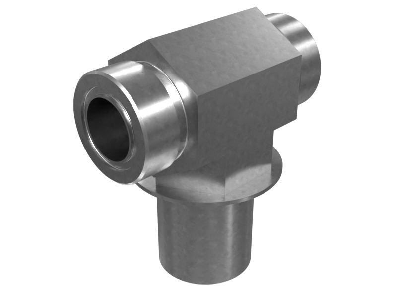 241-6196:Переходник-тройник для труб с шестигранной головкой от мужчины к мужчине