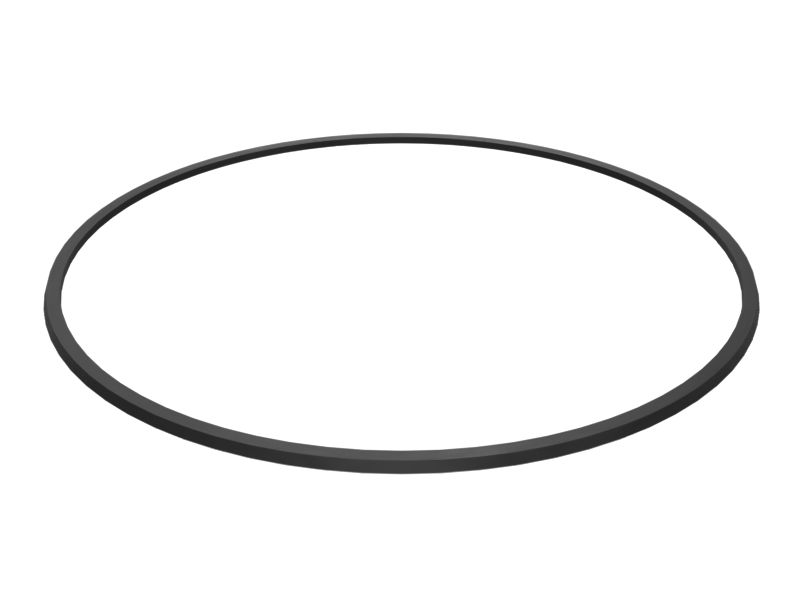 8D-9738:Пластмассовое кольцевое уплотнение, внутренний диаметр 185,03 мм
