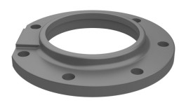 5K-0989:Верхний колпачок шарнирной сцепки, наружный диаметр 203 мм