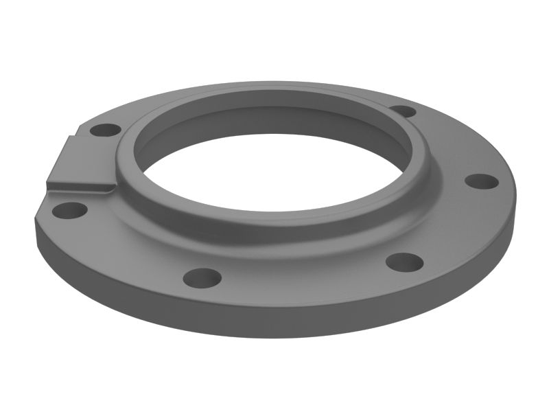 5K-0989:Верхний колпачок шарнирной сцепки, наружный диаметр 203 мм